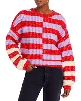 BLANKNYC - Color Blocked Striped Sweater