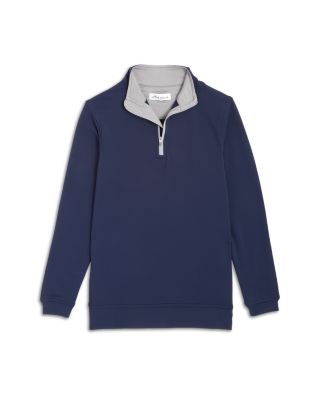 Peter Millar - Boys' Perth Youth Quarter Zip Sweater - Little Kid, Big Kid