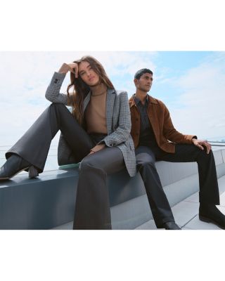 Zaine Slim Straight Stretch Pants in Precision Ponte