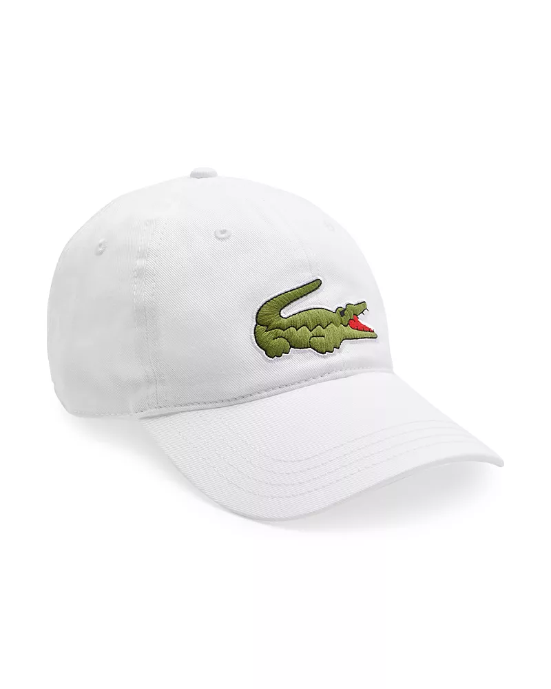 Lacoste Unisex Organic Cotton Twill Logo Cap