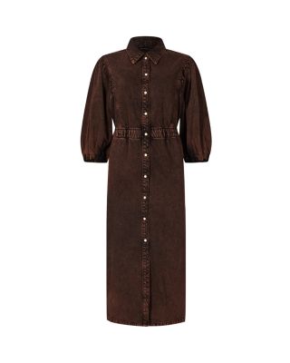 white christmas dresses Tennessee Sunsets Maxi Dress - Dark Denim, Small | Hazel and Olive main image 0