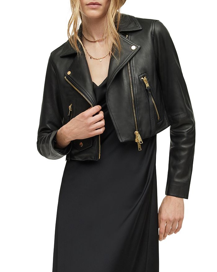 Donna Leather Jacket - La muse