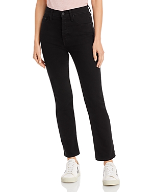 Shop Mother The Tomcat High Rise Ankle Straight Jeans In Lasting Impression