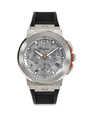 FERRAGAMO SALVATORE FERRAGAMO F-80 TITANIUM TECH CHRONOGRAPH, 44MM