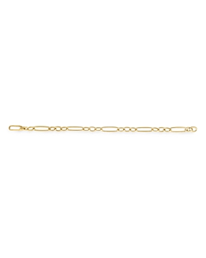 Shop Roberto Coin 18k Yellow Gold Figaro Link Chain Bracelet