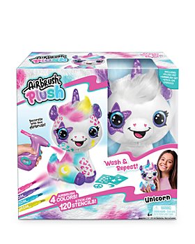 LICENSE 2 PLAY - Style 4 Ever Airbrush Plushie Unicorn Kit - Ages 6+