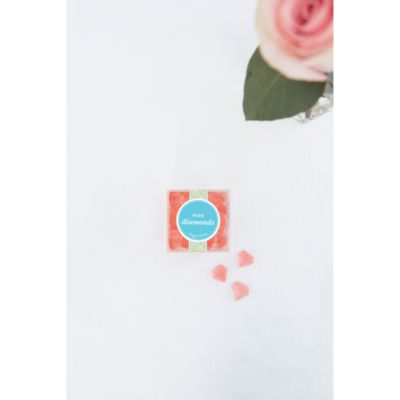 Pink Diamonds Candies, Set of 4
