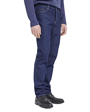 The Kooples Brut Straight Cut Denim Jeans In Blue
