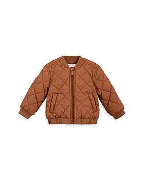 Miles The Label - Boys' Organic Cotton Quilted Bomber Jacket - Baby