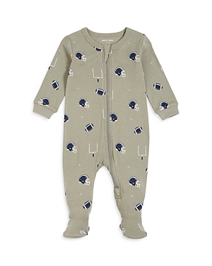 Firsts by petit lem Boys' Organic Cotton Football Footie - Baby