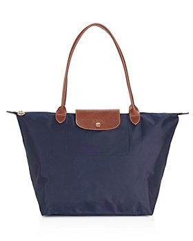 Longchamp Le Pliage Filet Tri Knit Xs Crossbody Bag Baby - Sky Blue