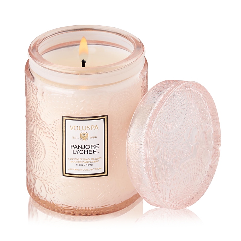 Voluspa Panjore Lychee Small Jar Candle, 5.5 oz.