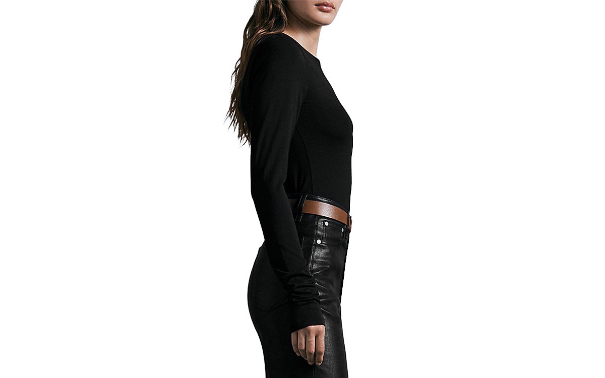 rag & bone Luca Slim Long Sleeve Tee