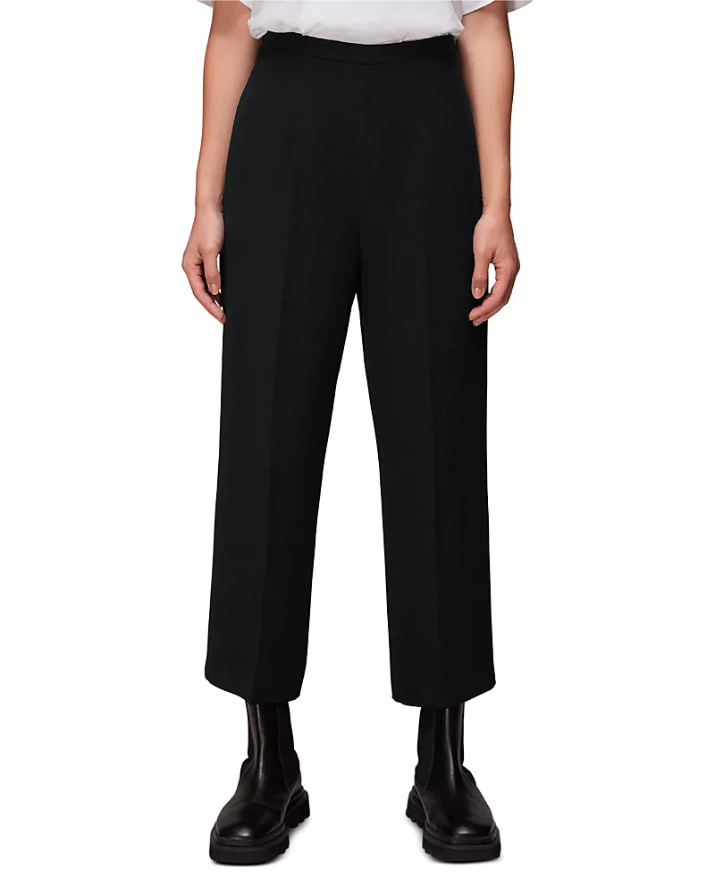 Whistles Wide Leg Cropped Pants