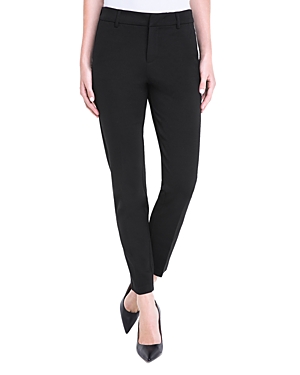 Liverpool Los Angeles Liverpool Slim-leg Pants In Black
