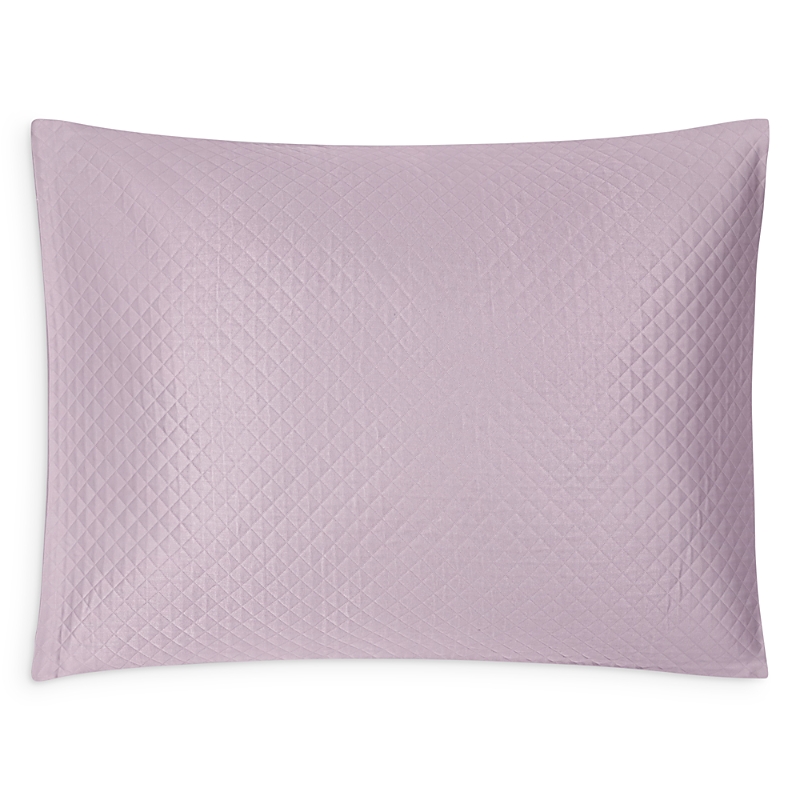 Matouk Petra Standard Sham In Deep Lilac