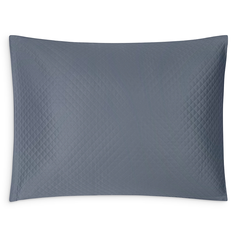 Matouk Petra Standard Sham In Steel Blue