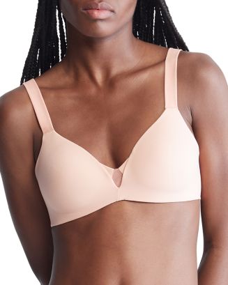 Calvin Klein Women's Perfectly Fit Lightly Lined Wirefree Lounge Bra, Bare,  Medium : : Clothing, Shoes & Accessories
