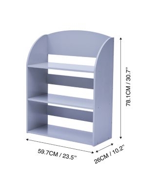 Kids Plain Kids 3 Shelf Bookcase - Ages 3-7