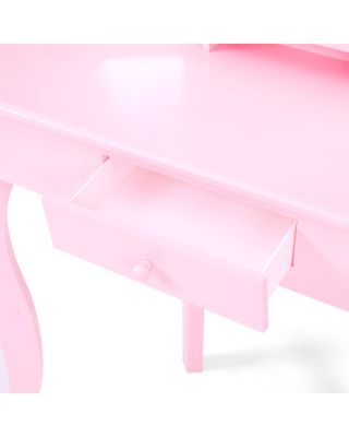 Kids Little Lady Alessandra Medium Corner Play Vanity - Ages 3-7