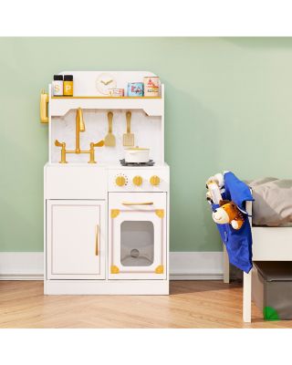Kids Versailles Petite Classic Play Kitchen White - Ages 3-7