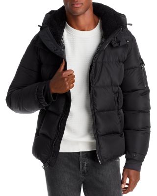 men's nylon coats & jackets with hood