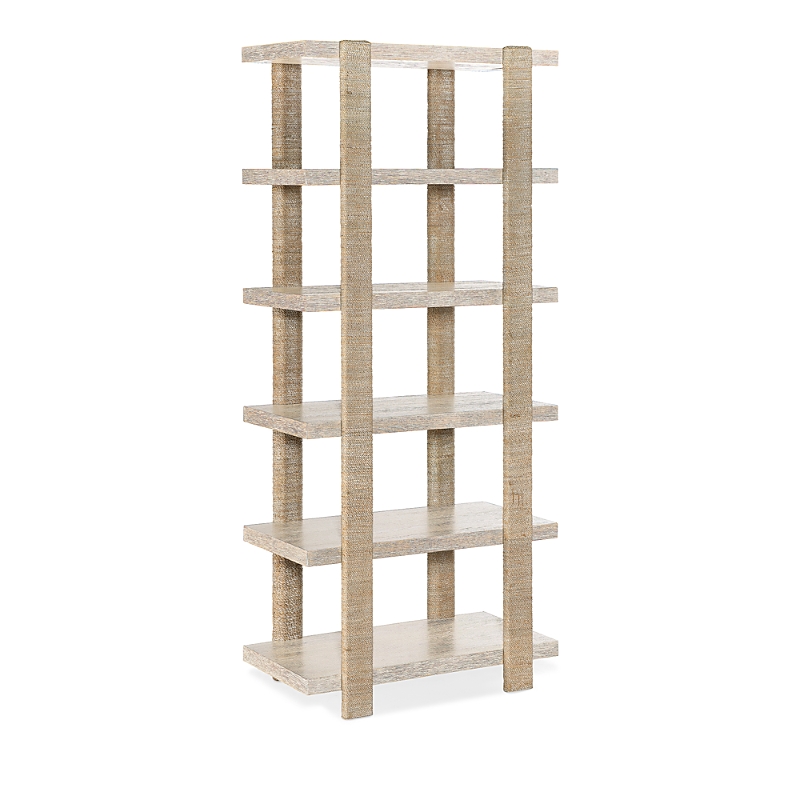Hooker Furniture Commerce & Market Etagere In Light Wood