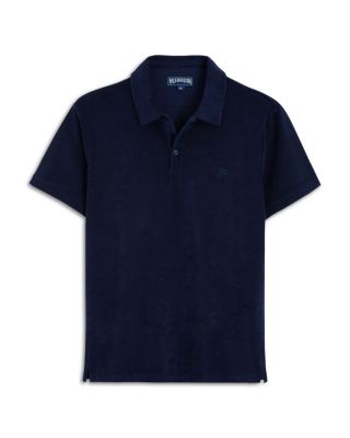 Vilebrequin - Organic Cotton Terry Logo Embroidered Regular Fit Polo Shirt