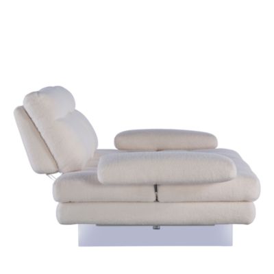 Sabrina Fabric Sofa - Acrylic Legs