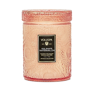 Shop Voluspa Kalahari Watermelon Small Jar Candle, 5.5 Oz. In Pink