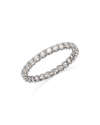 Bloomingdale's Fine Collection - Diamond Eternity Band in 14K White Gold, 1.0 tcw