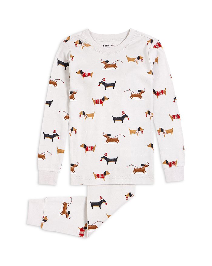 FIRSTS by petit lem Unisex 2Pc. Dachshund Through the Snow Pajamas Baby Bloomingdale's