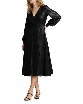 Ralph Lauren Long Sleeve Wrap Dress | Bloomingdale's