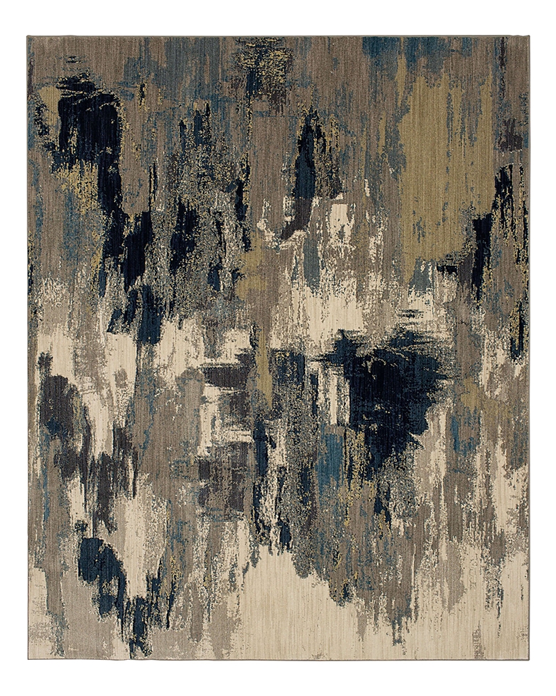 Karastan Elements Orphic Area Rug, 8' X 11' In Indigo
