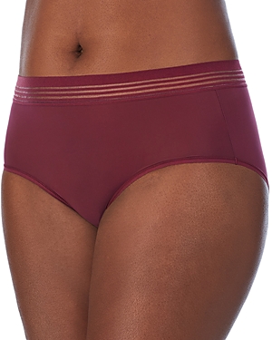 Le Mystere Second Skin Brief In Dark Cherry