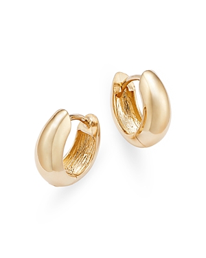 Bloomingdale's 14K Yellow Gold Polished Huggie Hoop Earrings - 100% Exclusive