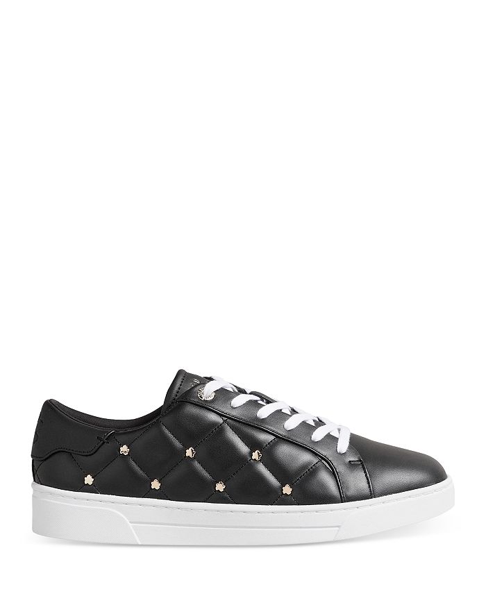 Ted Baker Women's Libbin Quilted Lace Up Low Top Sneakers | Bloomingdale's