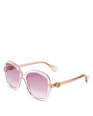 Gucci Mini Running Butterfly Sunglasses, 56mm | Bloomingdale's