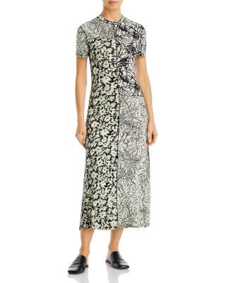 knee length dresses for ladies Meredith Strapless Contrast Bodycon Midi Dress  Shop American Threads Contrast / S