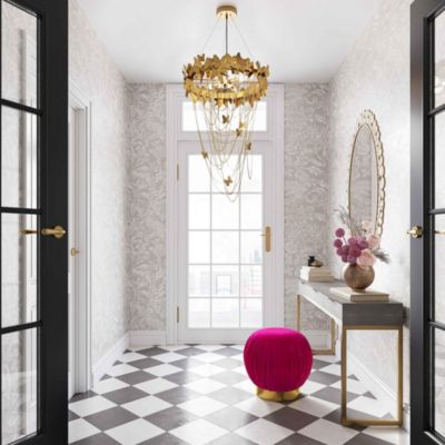  Butterfly Chandelier in Gold