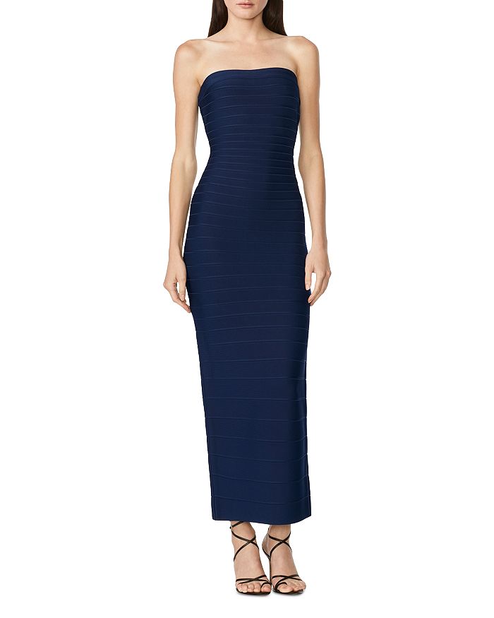 Herve leger strapless dress hotsell