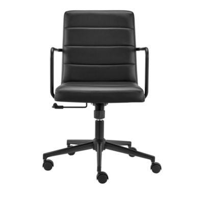 Euro Style - Leander Low Back Office Chair
