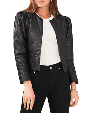 Vince Camuto Quilted Puff Sleeve Jacket