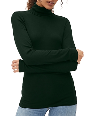 Michael Stars Bea Turtleneck Top In Balsam