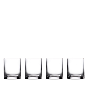 Marquis/waterford Marquis By Waterford Moments Double Old Fashioned Glasses, Set Of 4 In Clear