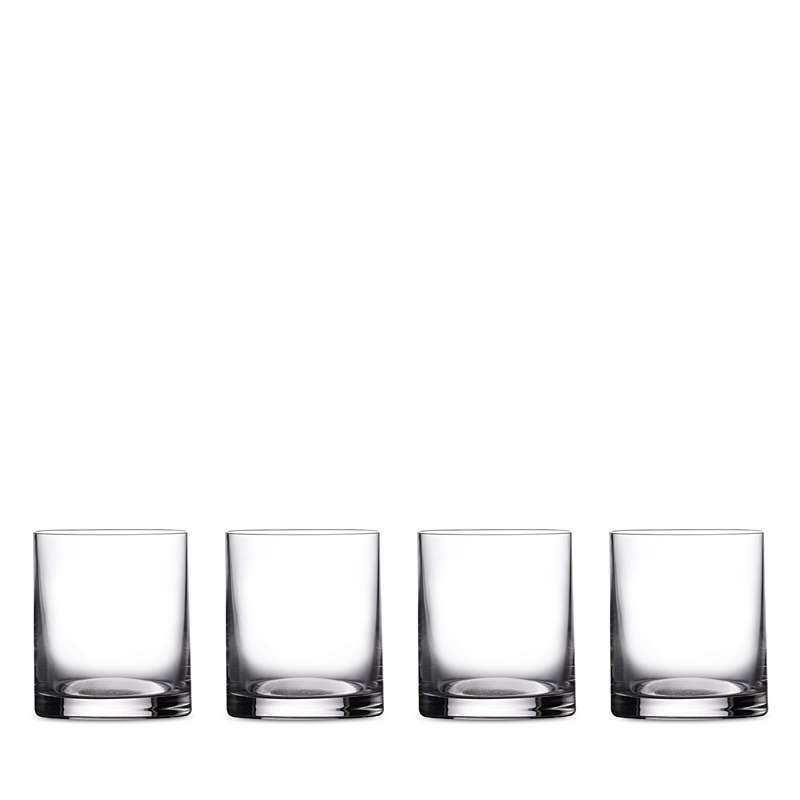 Marquis/waterford Marquis By Waterford Moments Double Old Fashioned Glasses, Set Of 4 In Clear