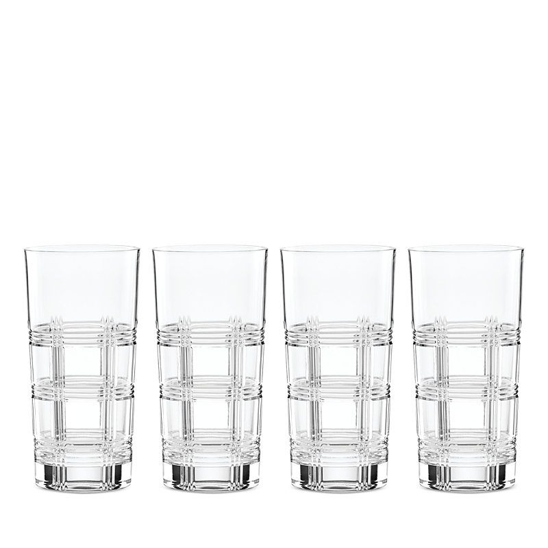 Reed & Barton Hudson Highball Glasses, Set Of 4 In Clear