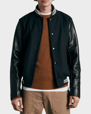 rag bone Varsity Jacket Bloomingdale s