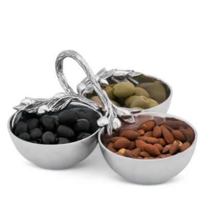 Olive Serving Bowls, Set of 3