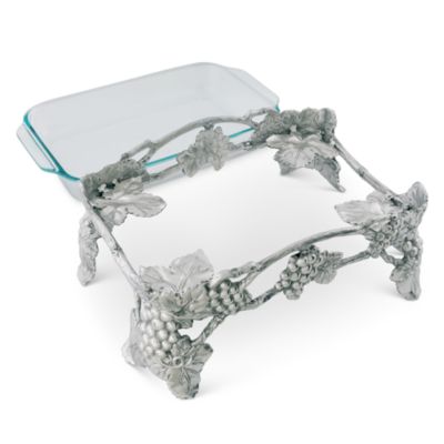 Elevated Grape 3-Quart Pyrex Holder